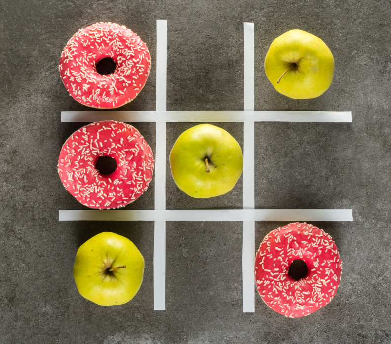 Copie de Post La Maison Gourmande-2 donuts contre pomme verte